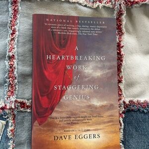 A Heartbreaking Work of Staggering Genius — Paperback current fiction book